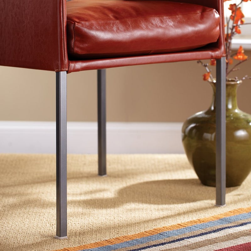 SUPER SLIDERS Self-Stick, Square Heavy Furniture Sliders for Carpeted Surfaces (4 pack) - 1"" Square Beige SuperSliders - Image 2